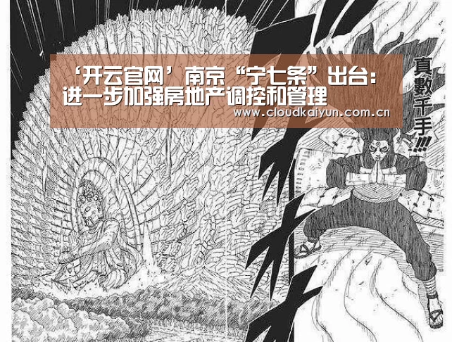 ‘开云官网’南京“宁七条”出台：进一步加强房地产调控和管理